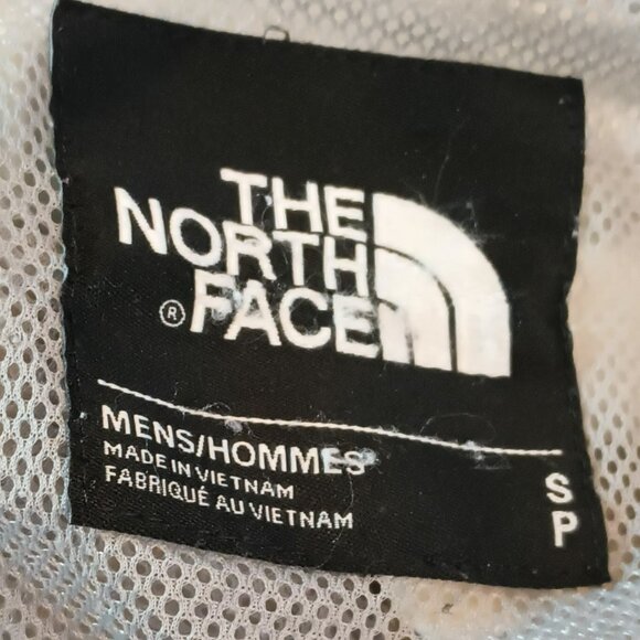 North Face Hooded Windbreaker SP Blue Gray Waterproof Outdoor Jacket - Picture 10 of 12